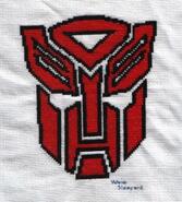 Cross stitch square for Joe B's quilt