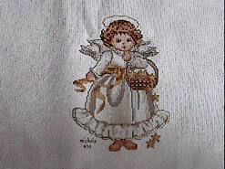 Cross stitch square for Starlea's quilt