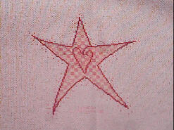 Cross stitch square for Starlea's quilt