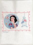 Cross stitch square for Amber-Rose's quilt