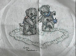 Cross stitch square for Emily T's quilt