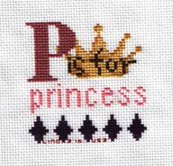 Cross stitch square for Krystal S's quilt