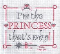 Cross stitch square for Krystal S's quilt