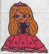 Cross stitch square for Krystal S's quilt