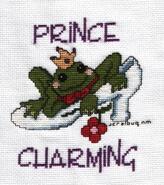 Cross stitch square for Krystal S's quilt