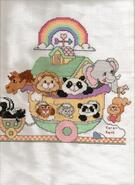 Cross stitch square for Lennon Georgie's quilt