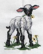 Cross stitch square for Jayden C's quilt