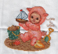 Cross stitch square for Jayden C's quilt