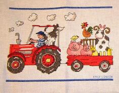 Cross stitch square for Jayden C's quilt