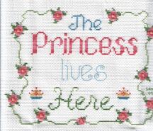Cross stitch square for Eleanor G's quilt