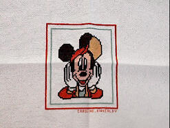 Cross stitch square for Owen T's quilt