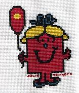 Cross stitch square for Lauren B's quilt