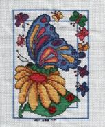 Cross stitch square for Natasha F's quilt