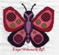 Cross stitch square for Natasha F's quilt