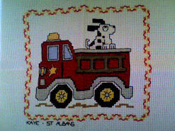 Cross stitch square for Jake F's quilt