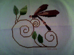Cross stitch square for Erin G's quilt