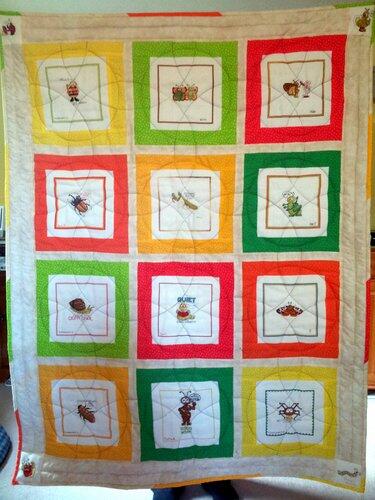 Photo of Henry As quilt