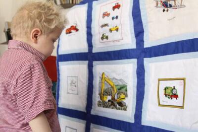 Photo of William Ms quilt