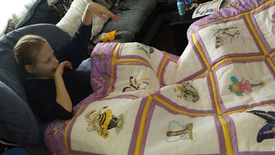 Photo of Grace Ws quilt