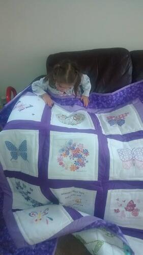 Photo of Alliza-Lilys quilt