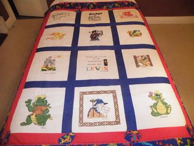 Photo of Lewis C s quilt