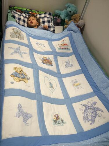 Photo of Casey Hs quilt