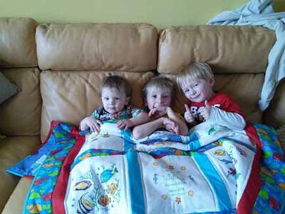 Photo of William Es quilt