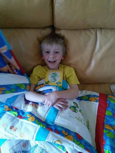 Photo of William Es quilt