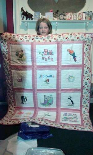 Photo of Abigail Es quilt