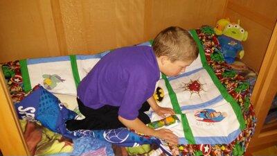 Photo of Dylan As quilt