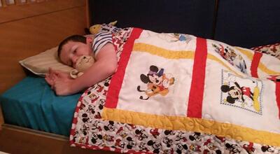 Photo of Ryan Ns quilt