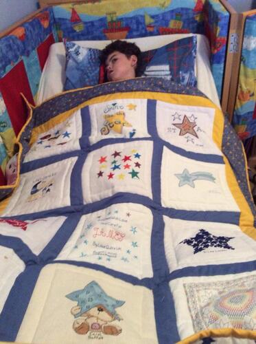 Photo of James Hs quilt