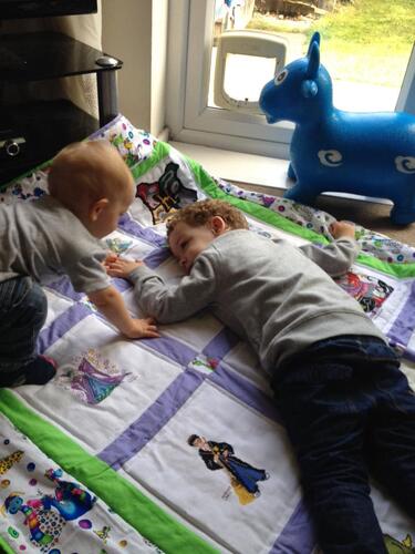 Photo of Freddie Fs quilt