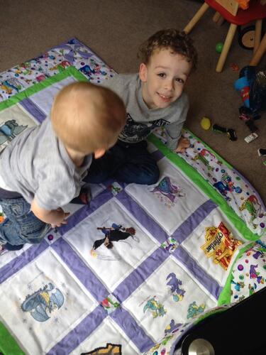 Photo of Freddie Fs quilt