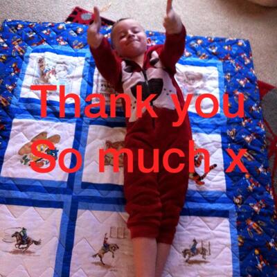 Photo of Jaiden Js quilt