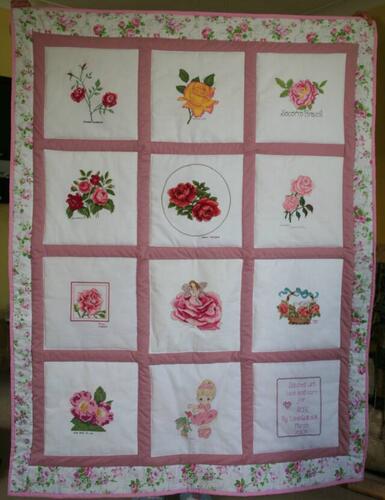 Photo of Rose Ps quilt