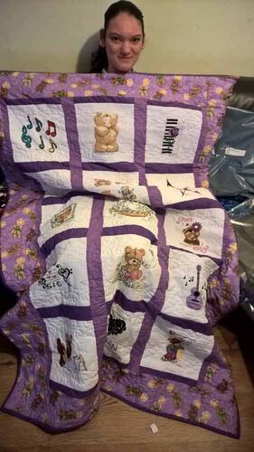 Photo of Tegan Es quilt
