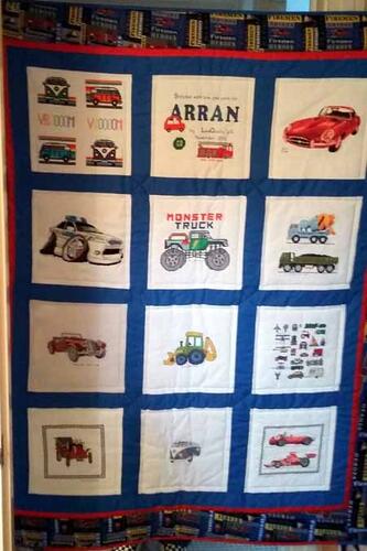 Photo of Arran Ps quilt