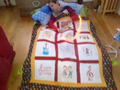 Photo of Connor Cs quilt