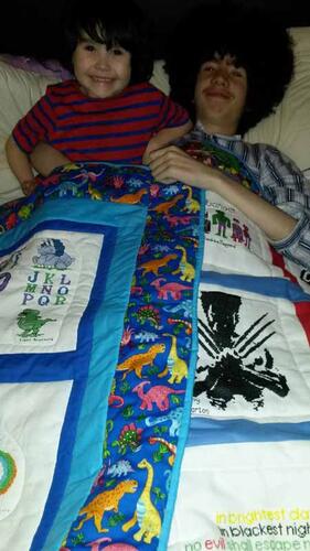 Photo of Jonathan Ms quilt