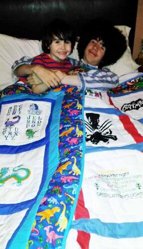 Photo of Jonathan Ms quilt