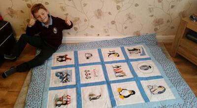 Photo of Kaden Bs quilt