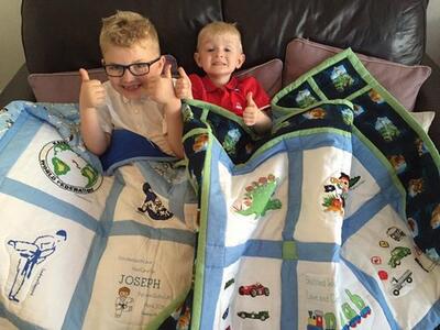 Photo of Joseph Ws quilt