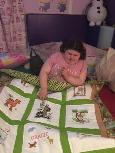 Photo of Gracie Rs quilt