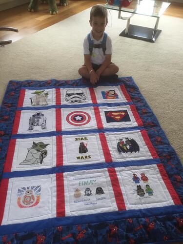 Photo of Finley Rs quilt