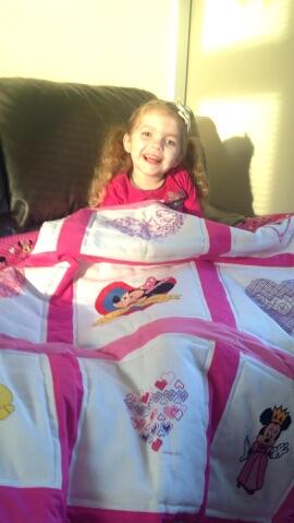 Photo of Molly-Blues quilt
