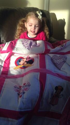 Photo of Molly-Blues quilt