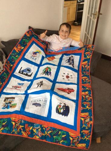 Photo of Charlie Cs quilt