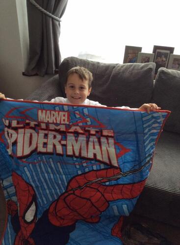 Photo of Charlie Cs quilt