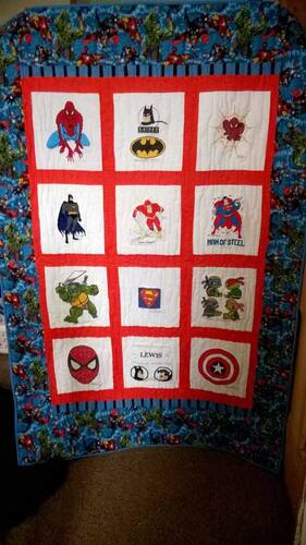 Photo of Lewis Ks quilt